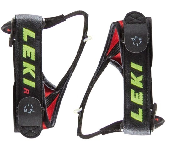Leki Trigger S power strap red - velikost L
