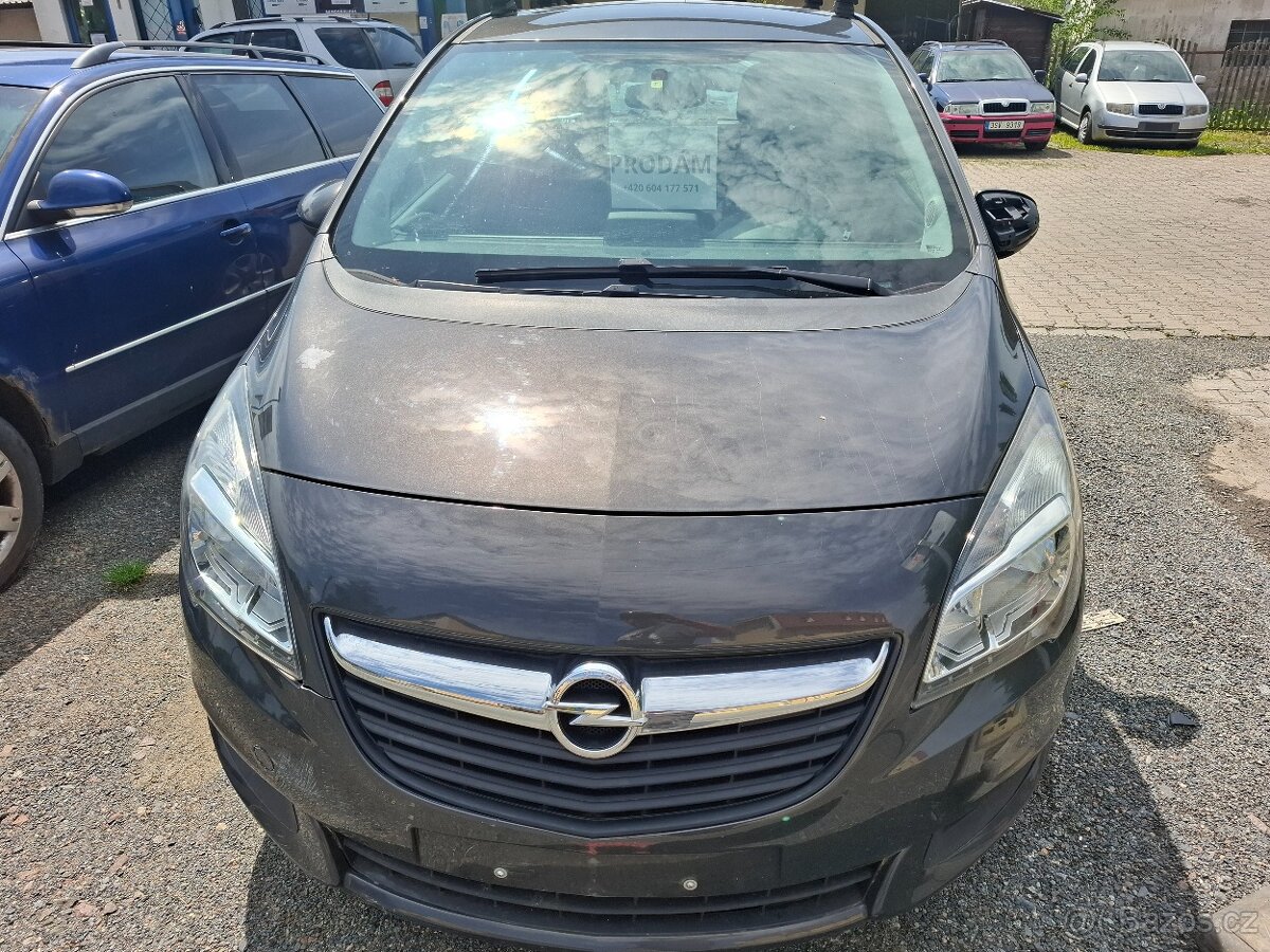 Opel Meriva D 1.4benzin 74kw r.v.11/2016 naj.121000km