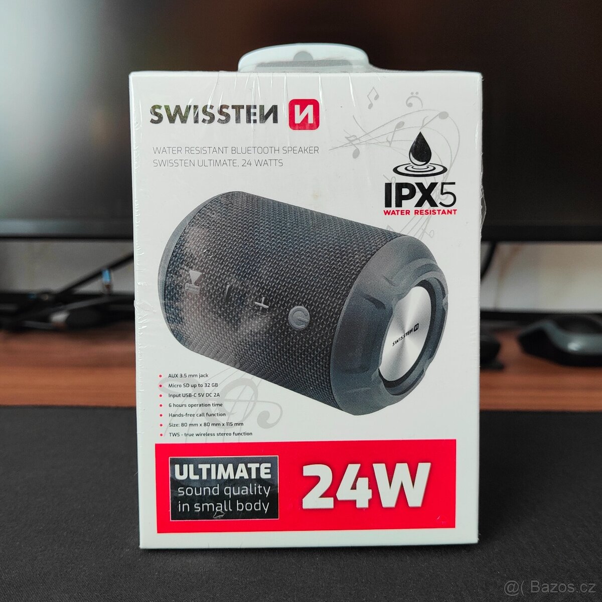 NEROZBALENÝ Swissten Ultimate Bluetooth reproduktor, 24W