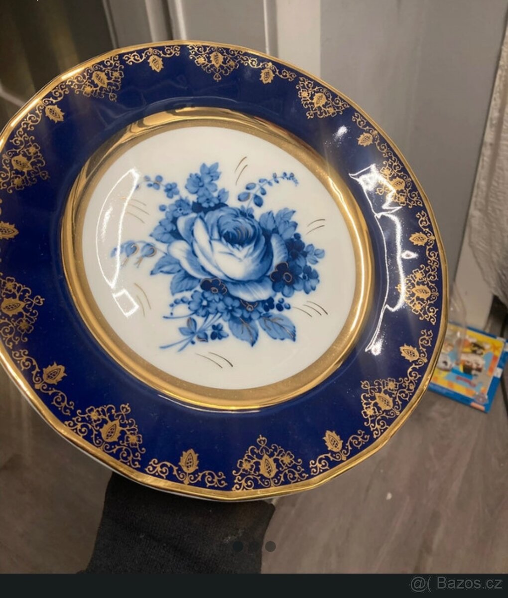 Talíř CarisBad Cobalt