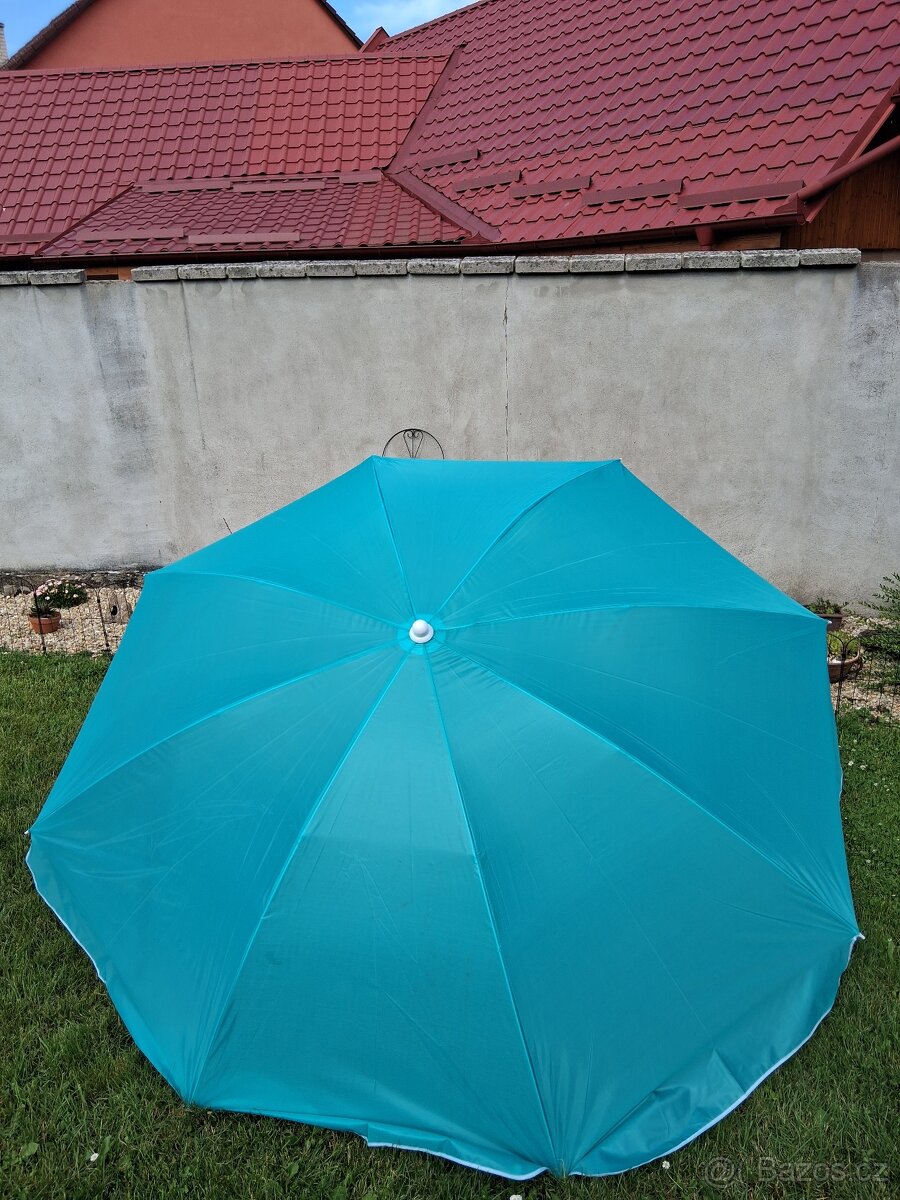 Zahradní slunečník Poly II Azure PATIO