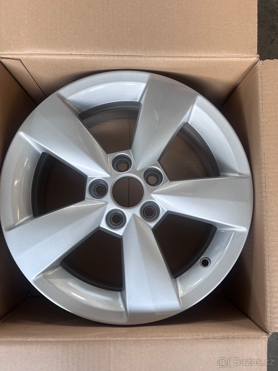 Alu kolo originál Škoda 6x5 et 38 5x112x57