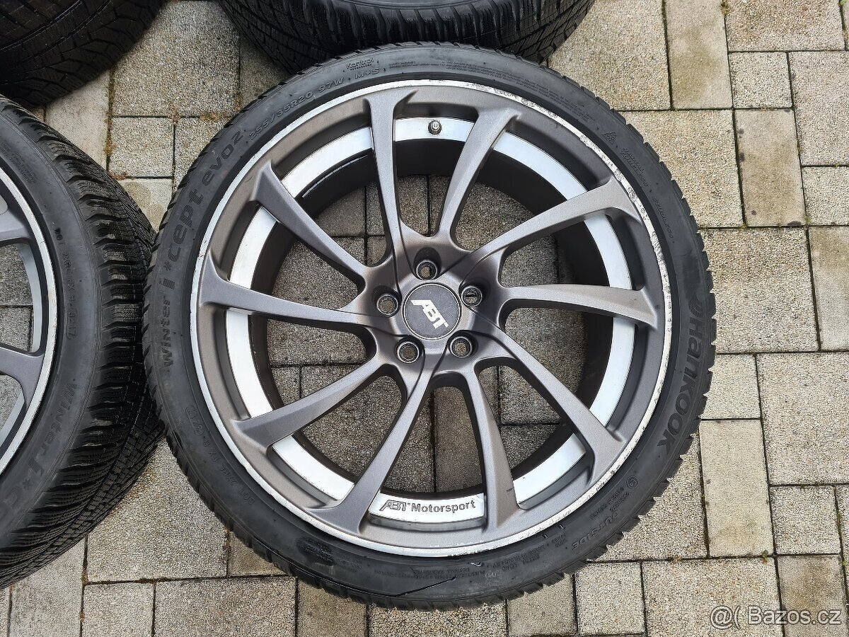 20ABT zimni ABT alu kola 20" 5x112 Audi A6 4G Q3 vw tiguan