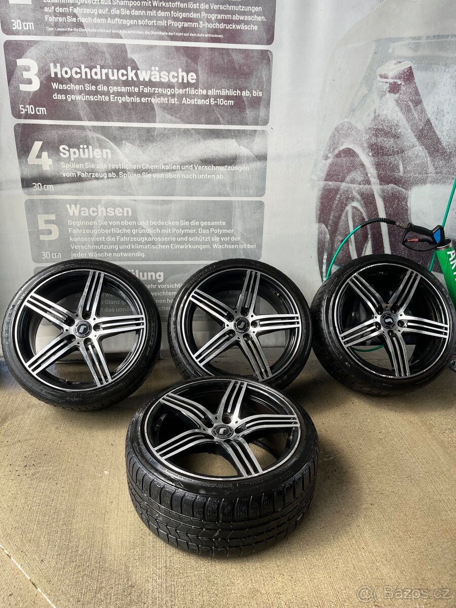 Sada 4x alu kola R.O.D. 19” s pneumatikami