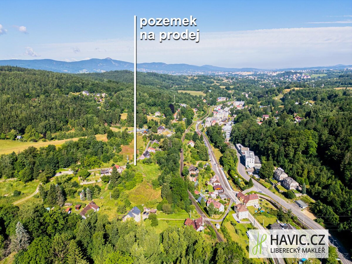 Prodej stavebního pozemku 3.291 m, Liberec XXX-Vratislavice