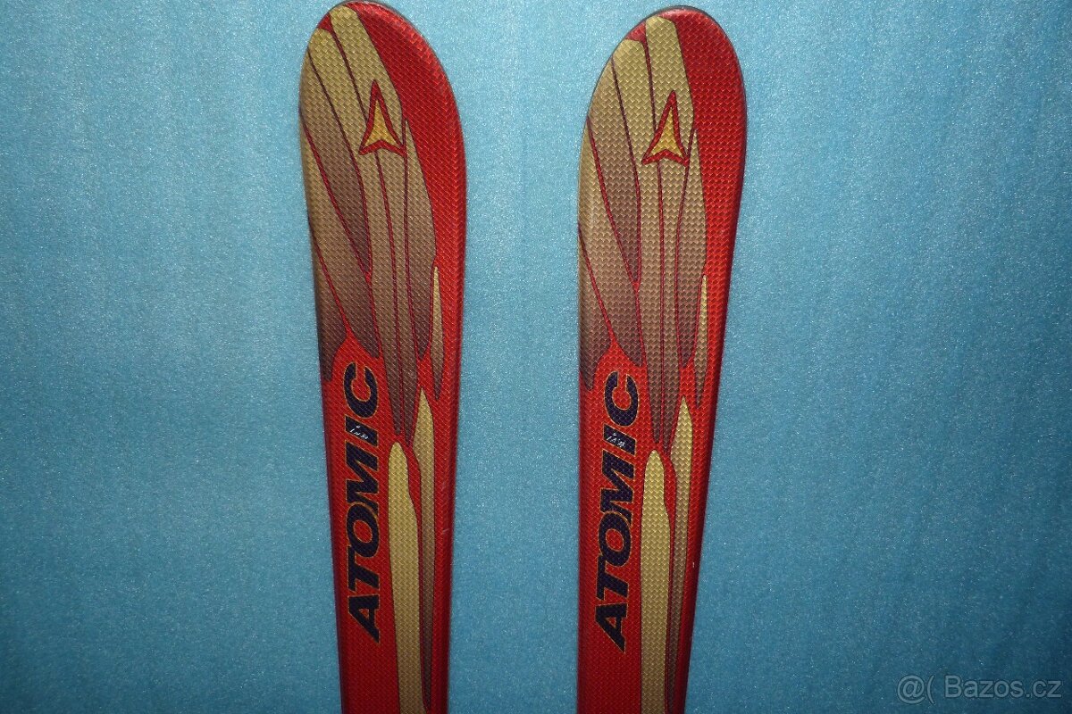 skialpové lyže ATOMIC MX 07 + vázání + pásy - 153 cm
