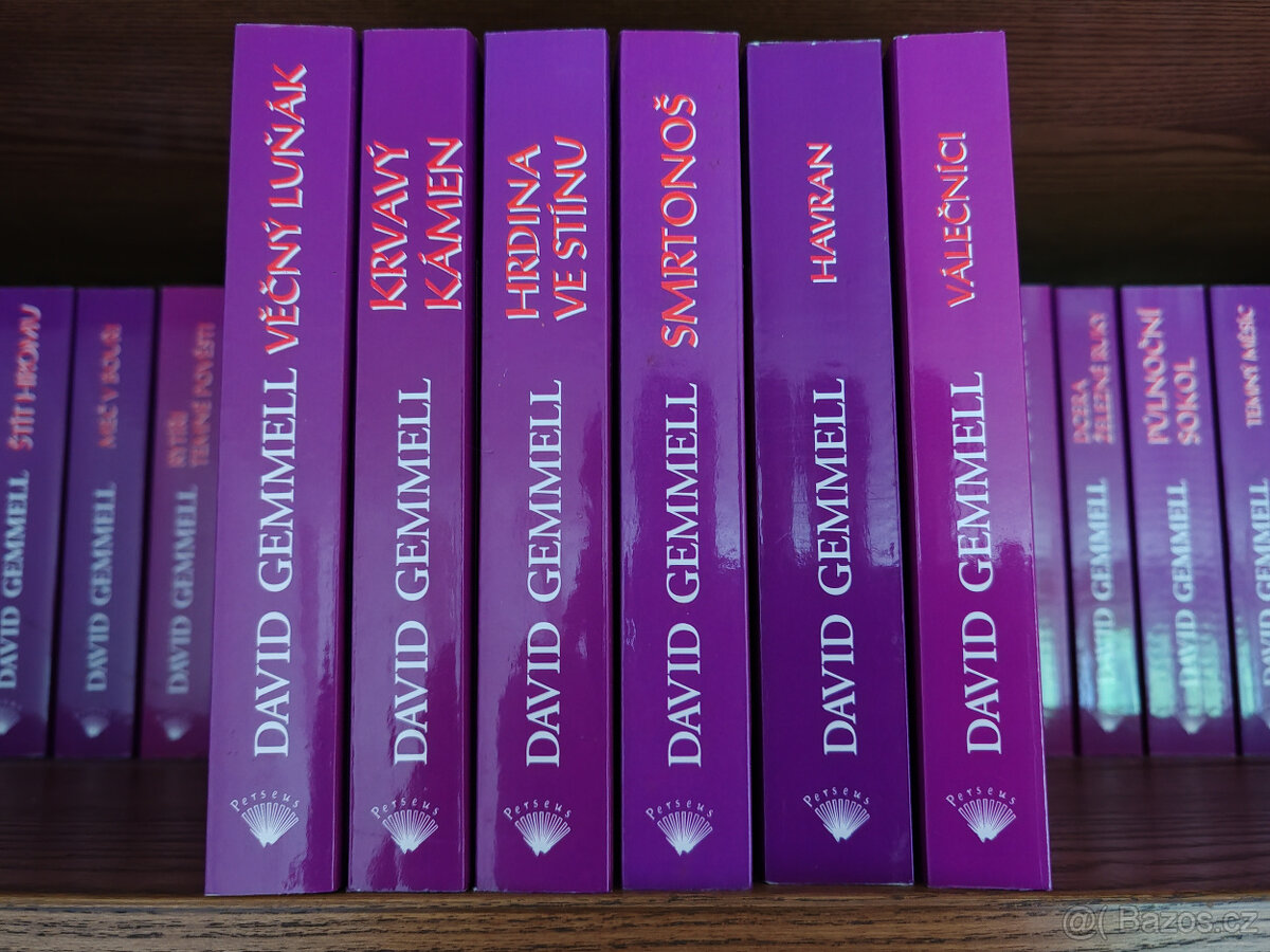 David Gemmell - všech 31 knih od Perseusu