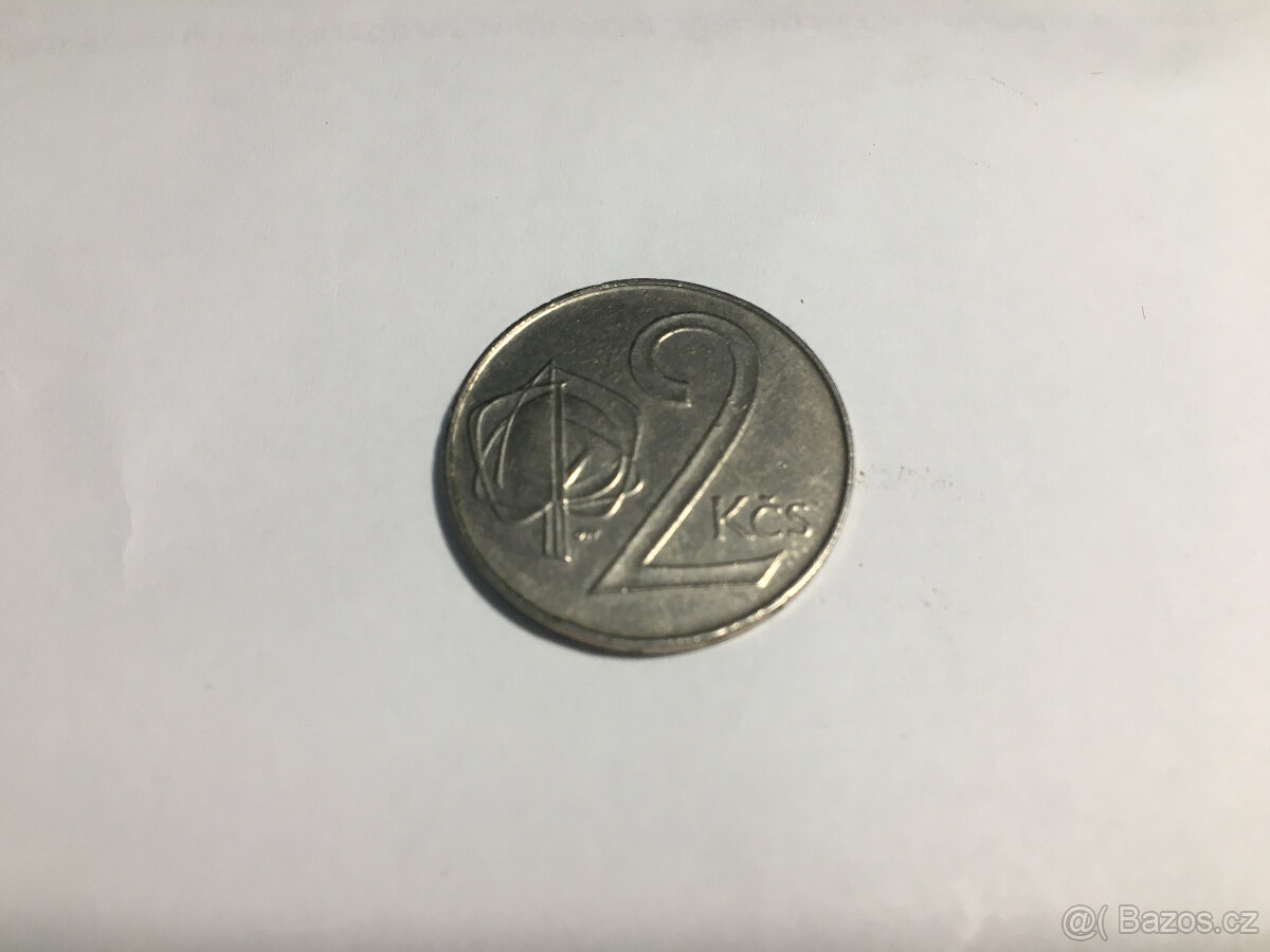Mince 2kč 1991.