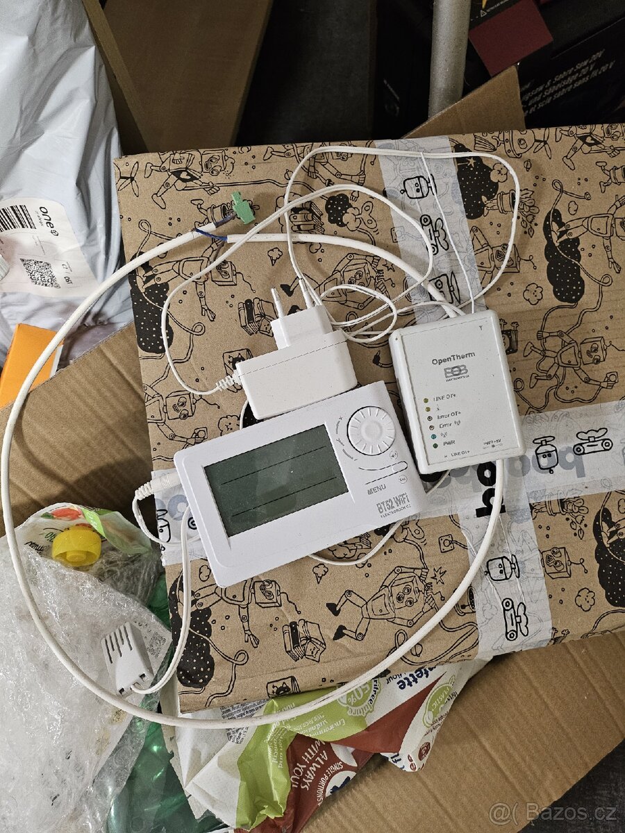 Chytry termostat s wifi OpenTherm BT52