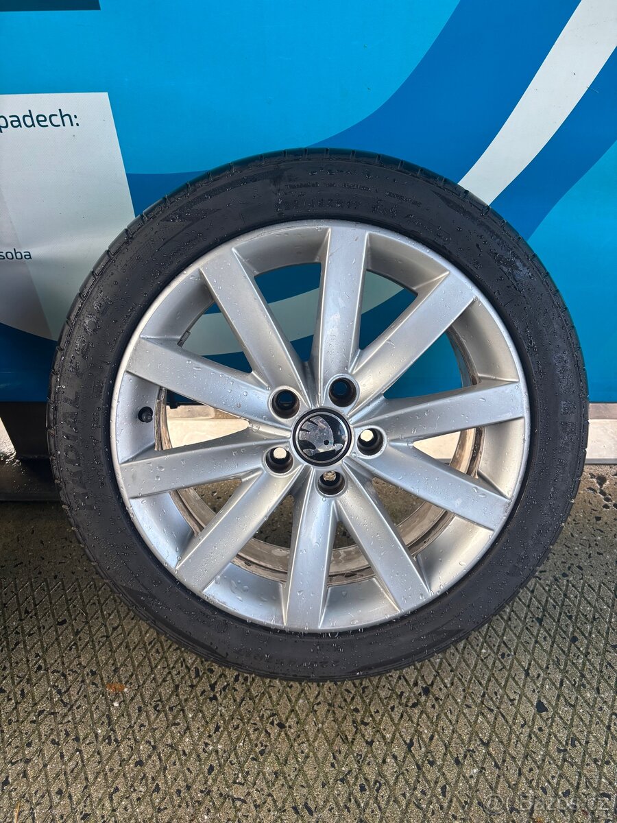 Alu kola VW 17" 5×112 ET54 + 225/45 R17
