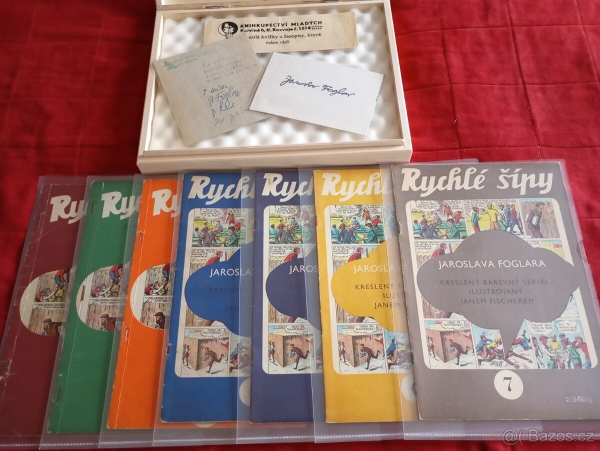 Rychlé šípy 1.vydáni originální. Rok 67 - 69