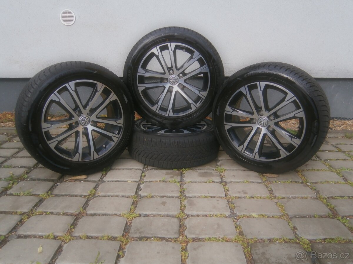 ZIMNÍ ALU KOLA  5 X 112  215 55 17