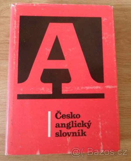 Prodám  Česko-anglický slovník, od Prof. Ivana Poldaufa