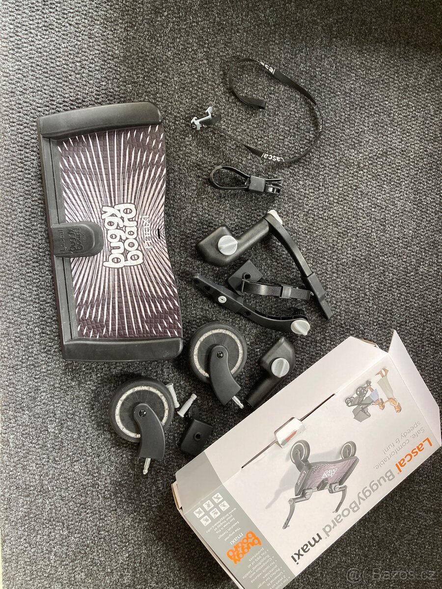 Stupátko Buggy board maxi ke kočárku