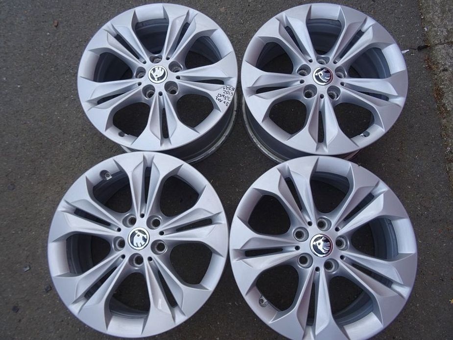 Alu disky Škoda 17", 5x112, ET 52, šíře 7,5J