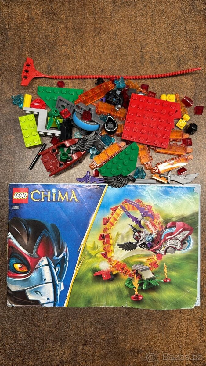 70100 LEGO CHIMA - Ohnivý kruh