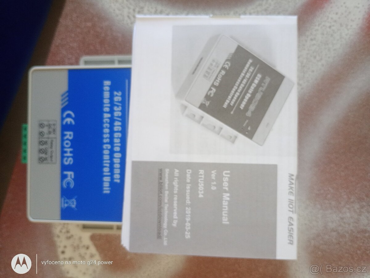 GSM modul dálkové ovládání