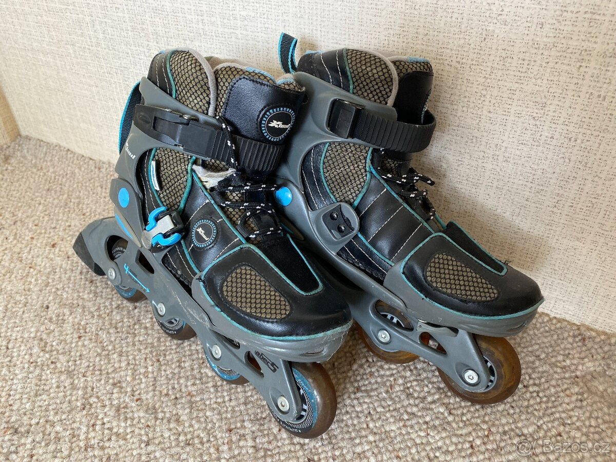 Xtrail kolečkové (inline) brusle - vel. 40-41