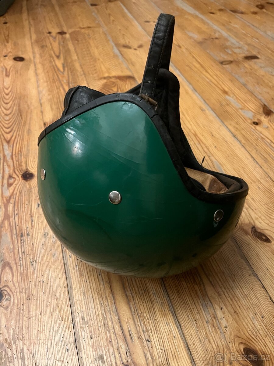 RETRO PŘILBA HELMA KOKOS JAWA OGAR ČZ STADION