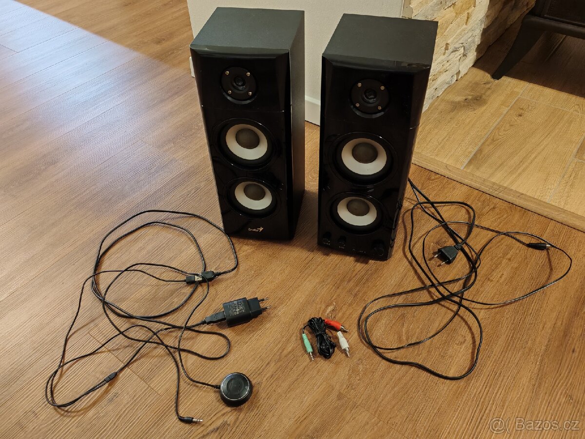 Reproduktory Genius s bluetooth připojením