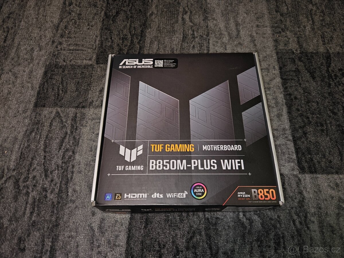 Prodám základní desku Asus TUF GAMING B850M-PLUS WIFI