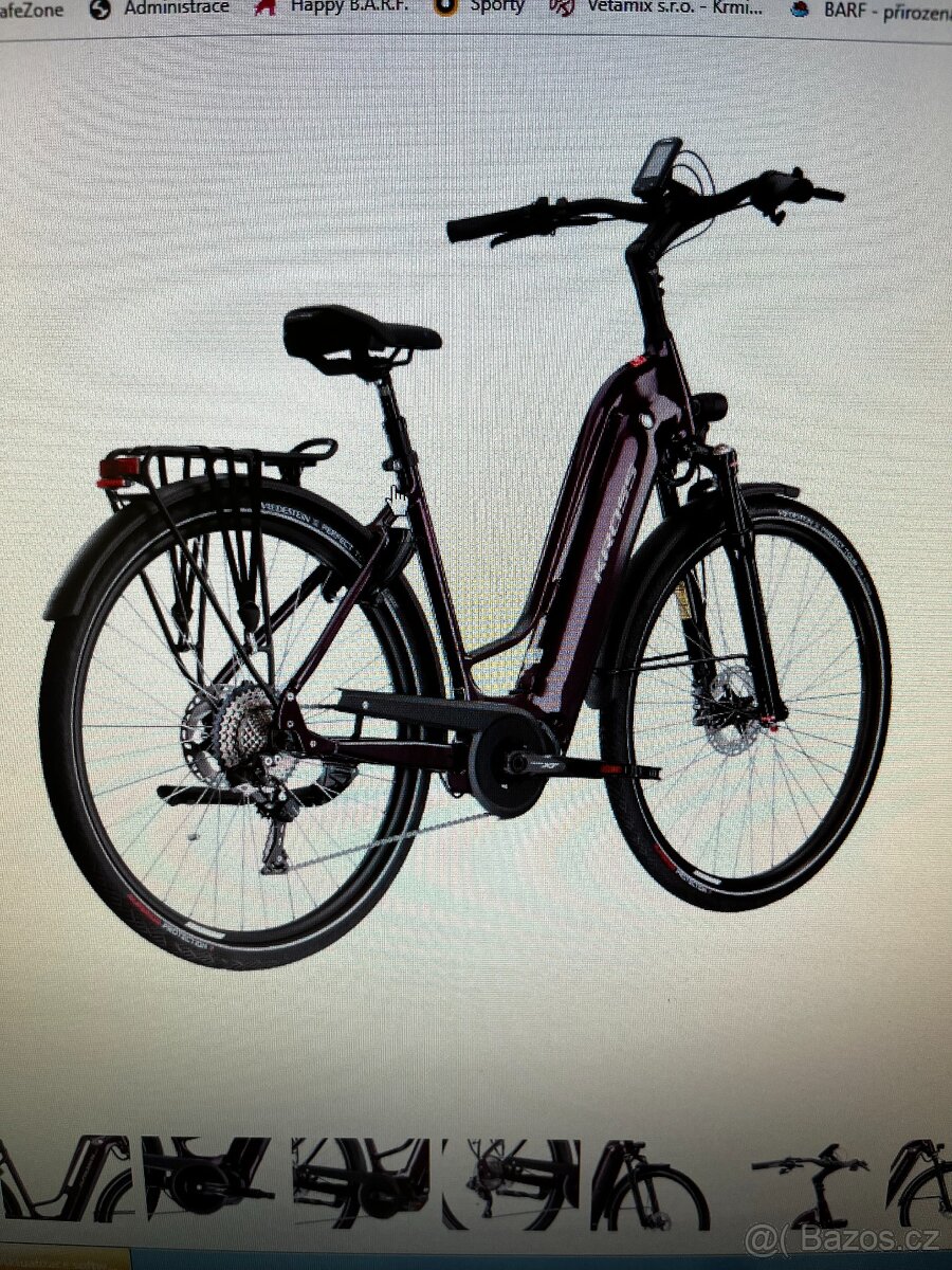 Luxusni dámske elektro kolo