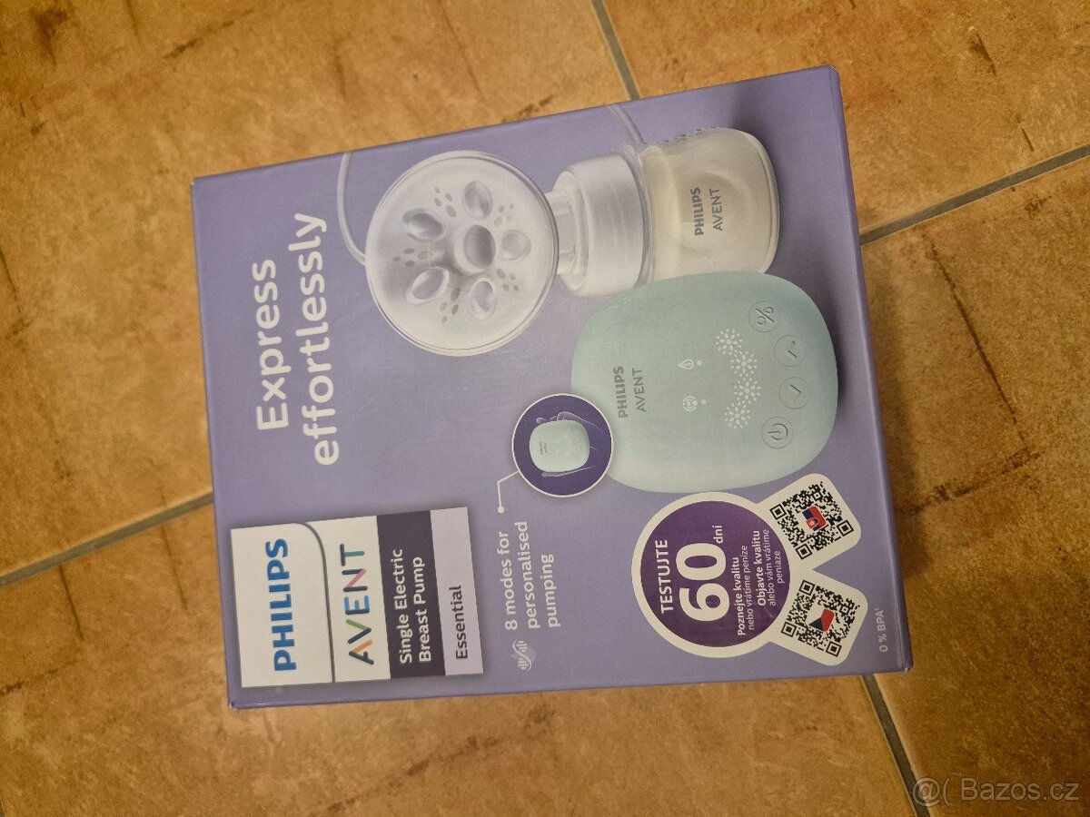 Philips Avent odsávačka mateřského mléka, 8 režimů