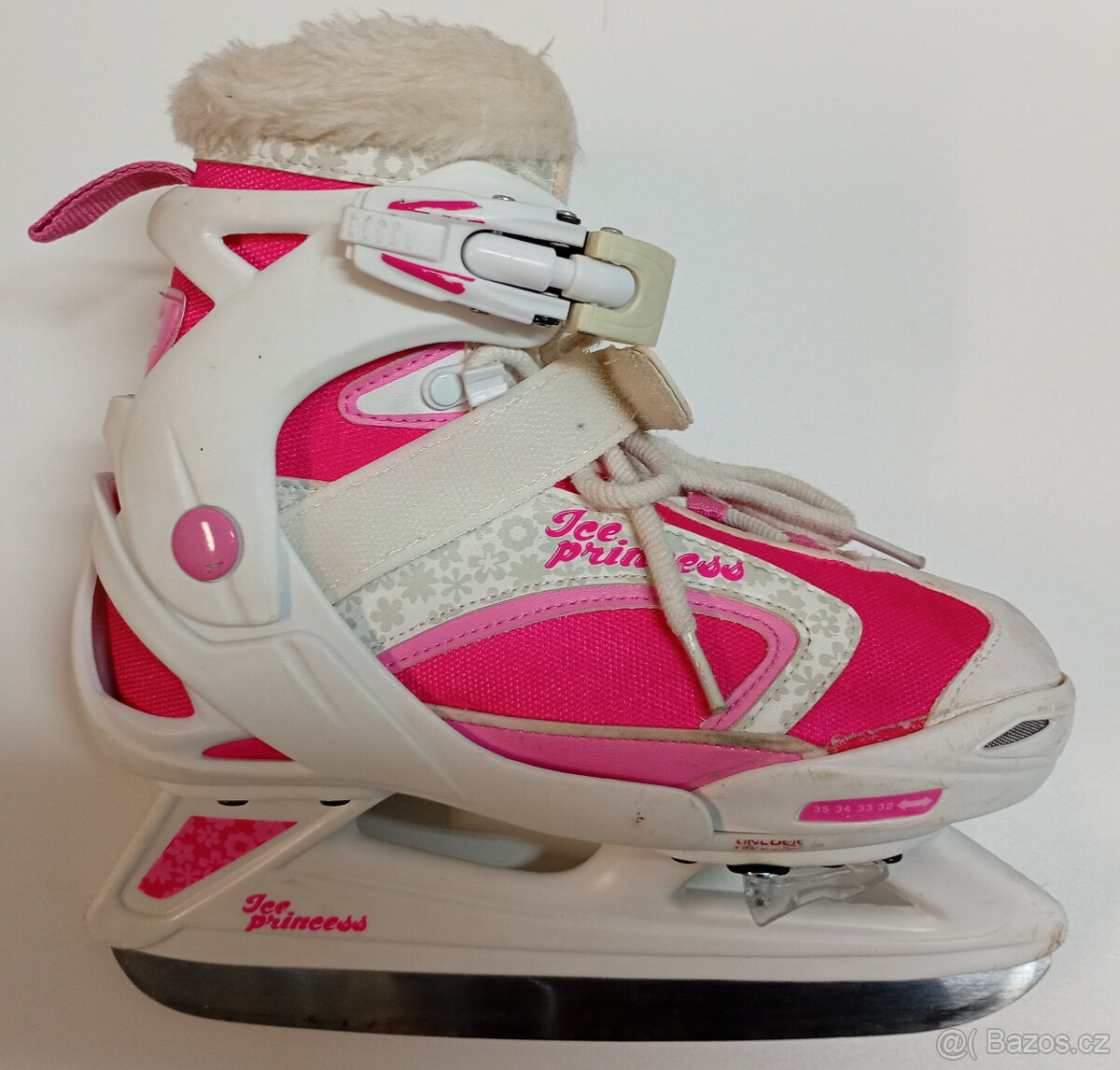 Rostoucí brusle Crowned Ice princess EU32-35