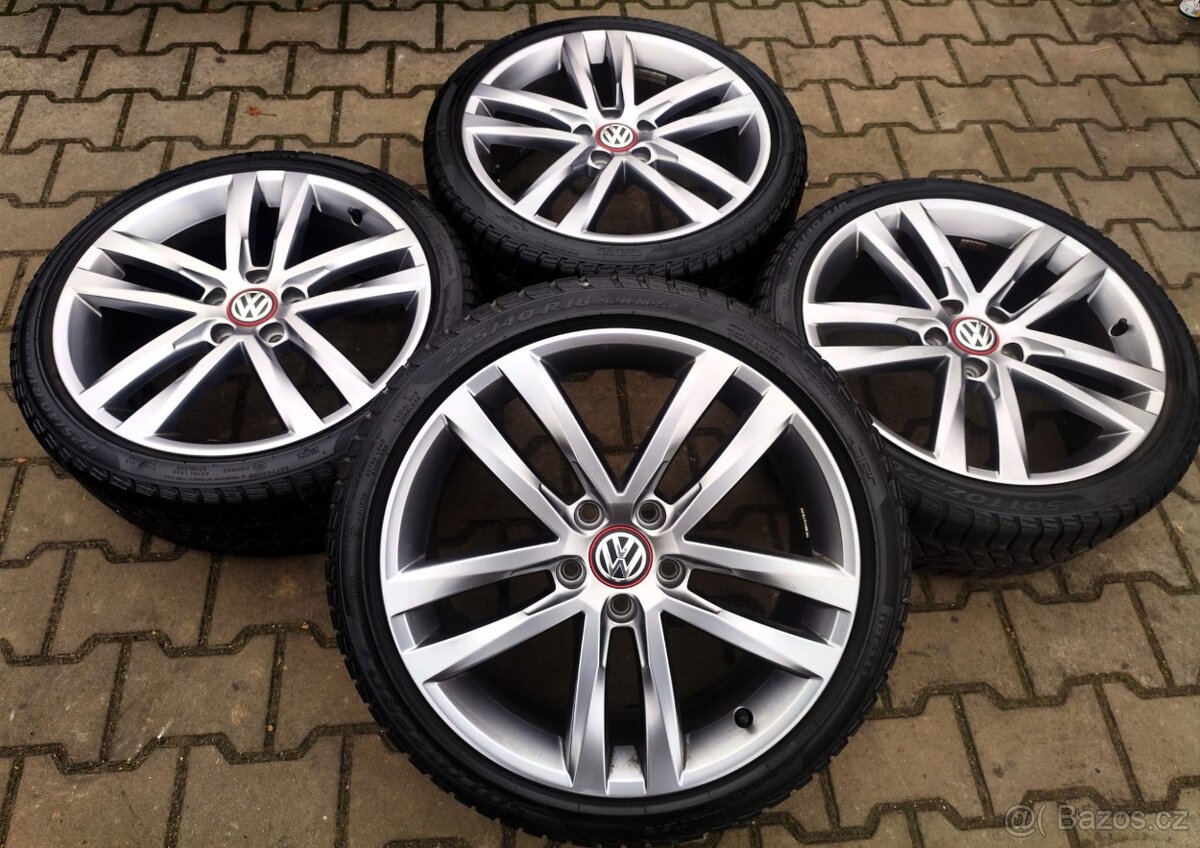 Zimní alu disky originální VW Golf VI,VII,VIII 5x112 R18