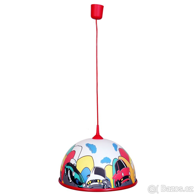 DĚTSKÝ LUSTR -AUTA