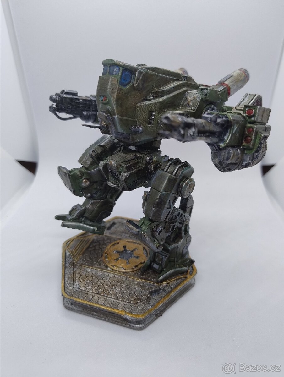 3D figurka Mech Warrior- resin