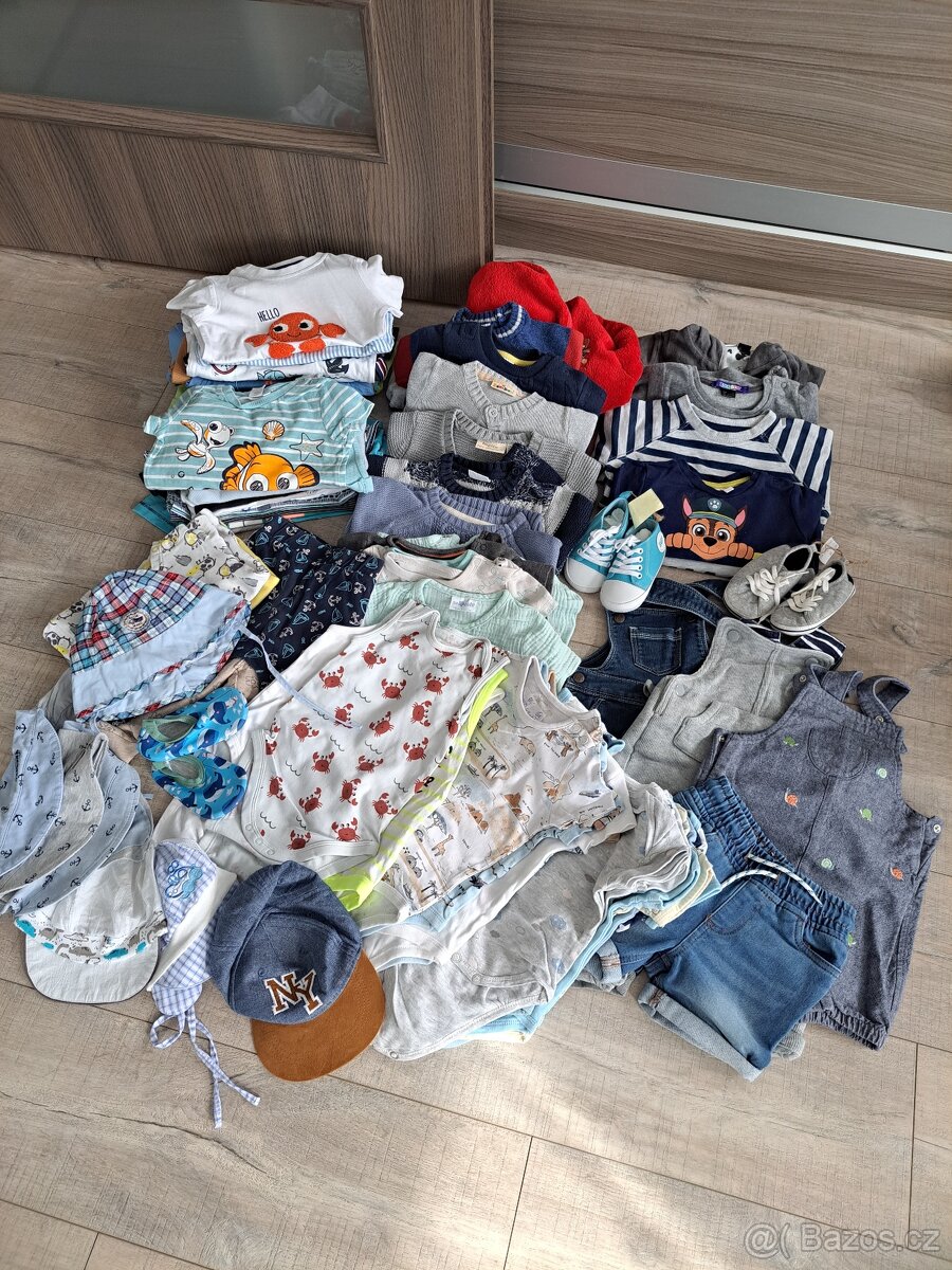 Set oblečení chlapec 74 (6-9měsíců)