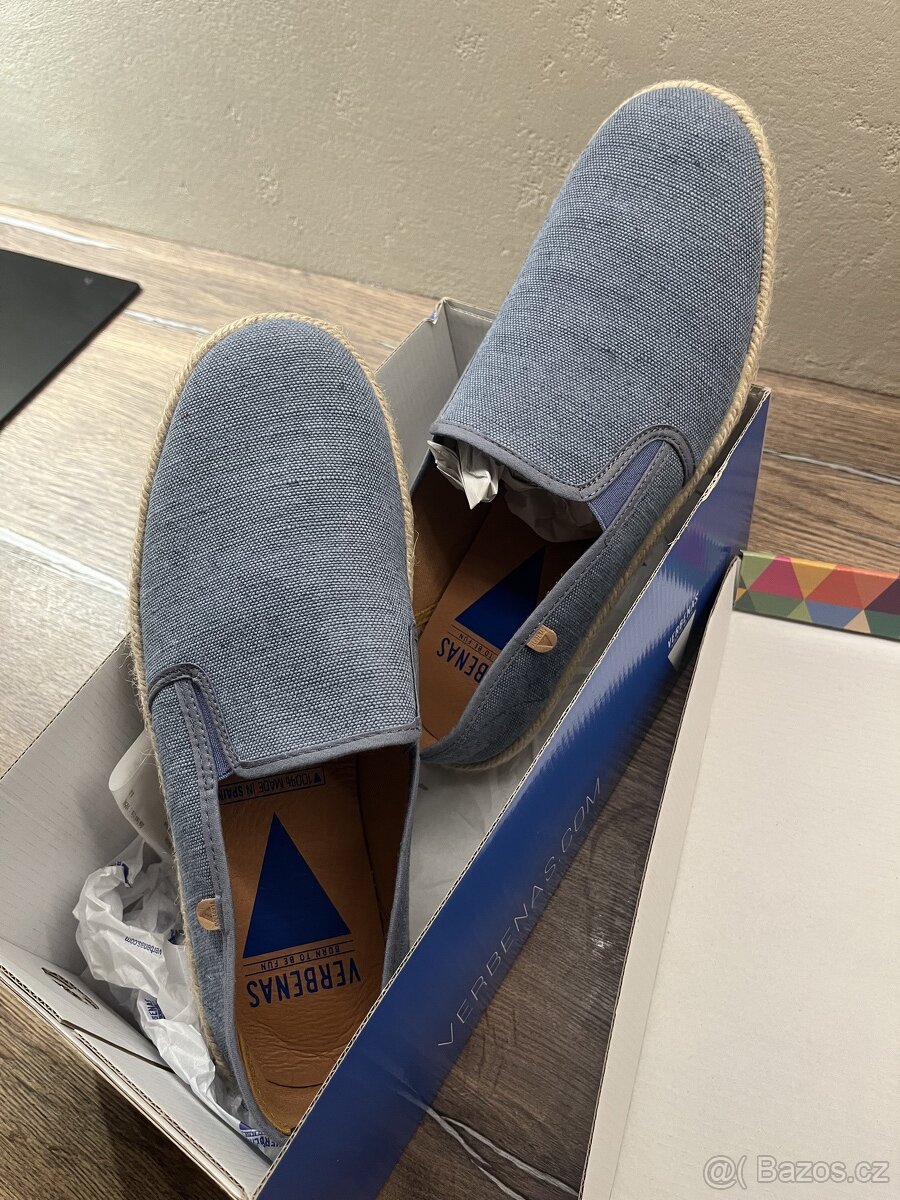 Verbenas boty plátěné pánské, espadrilles 42