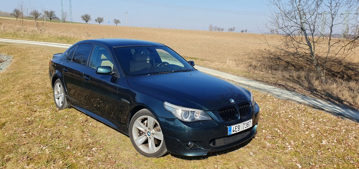 BMW e60 530 Xi 190kW AUTOMAT + náhradní disky 17"