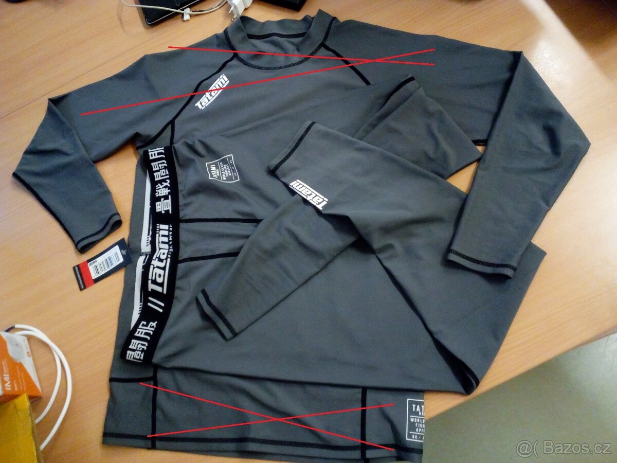 Pánské legíny Tatami Nova L/XL na BJJ