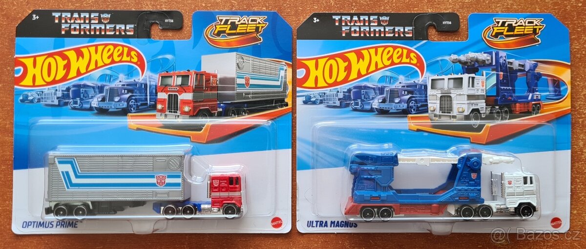 Hot wheels Ultra Magnus + Optimus Prime Transformers