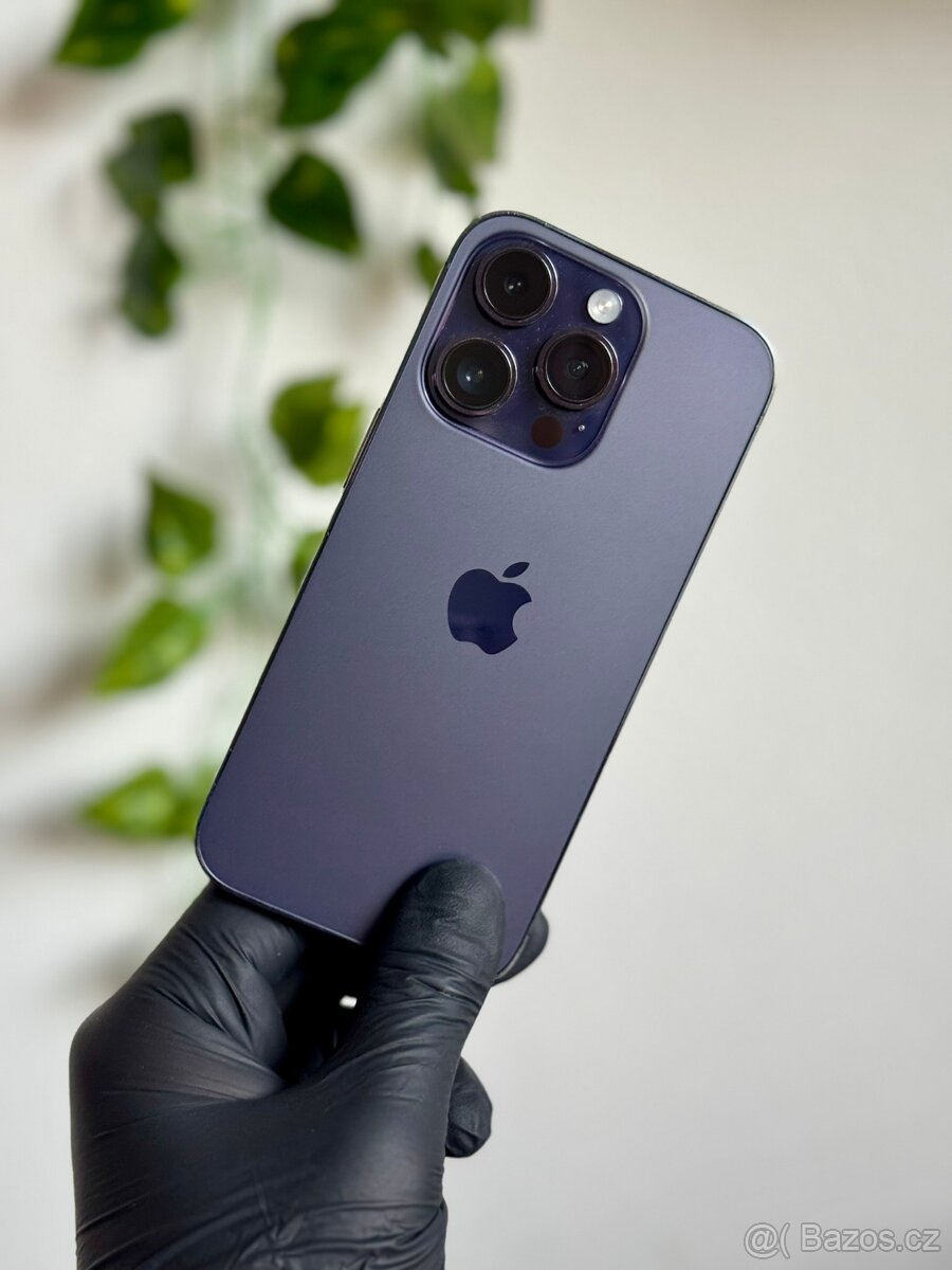 iPhone 14 Pro 256GB fialový - 100% baterie