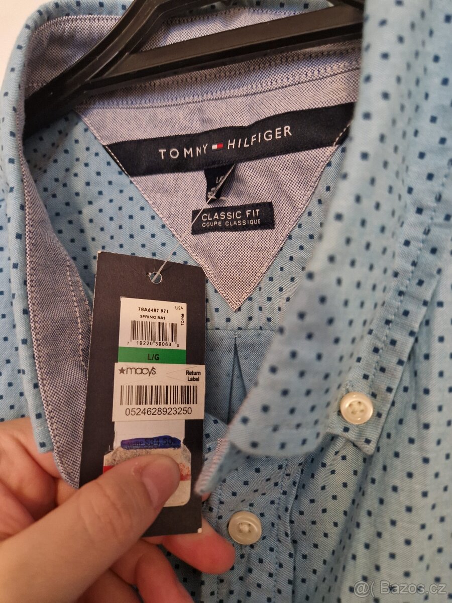 Nová pánská košile Tommy Hilfiger s visačkou