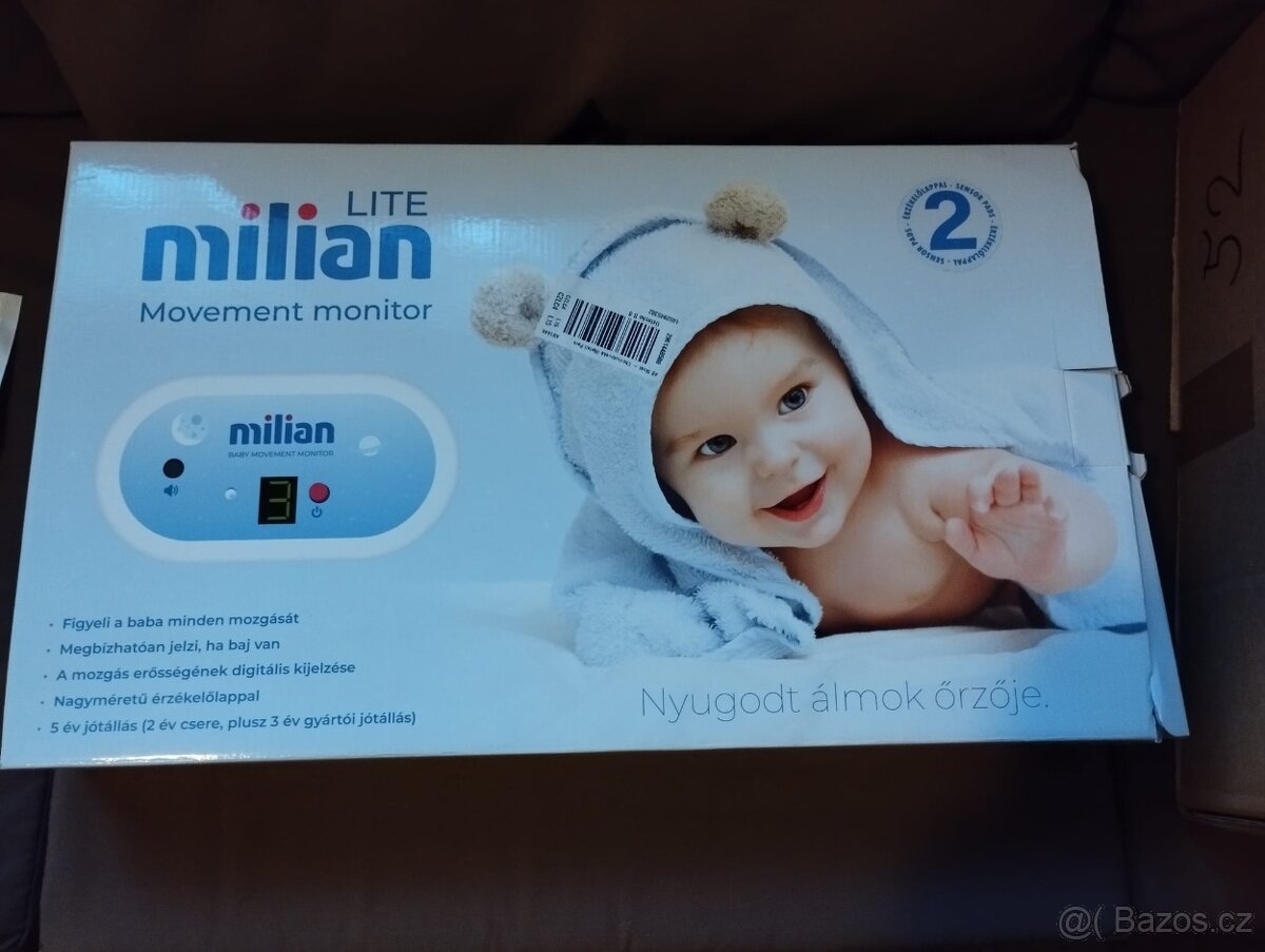Monitor dechu ( nový ) se dvěma senzorovými podložkami