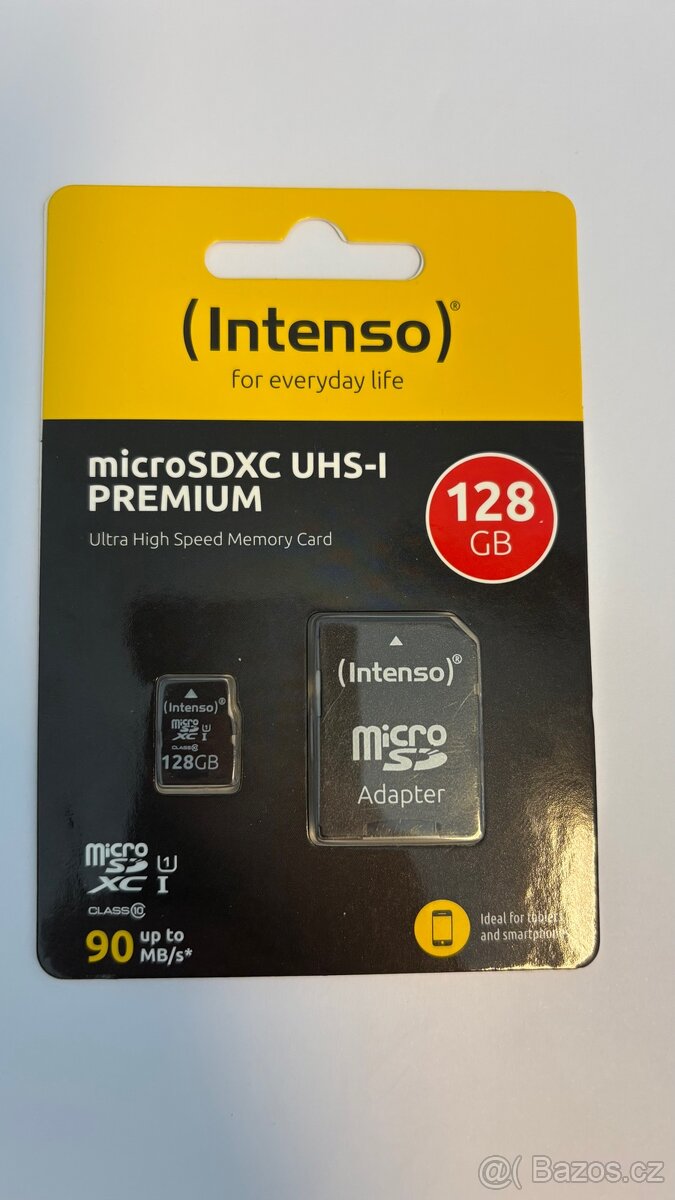 Paměťová karta [Nerozbalené] 128GB