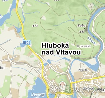 Pozemek, parcela Hluboká nad Vltavou 1845 m2