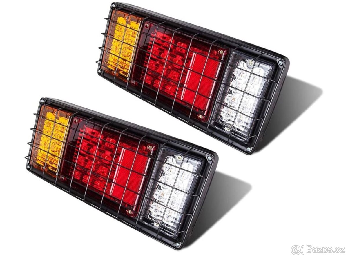 Zadní LED světla na přívěs 12V