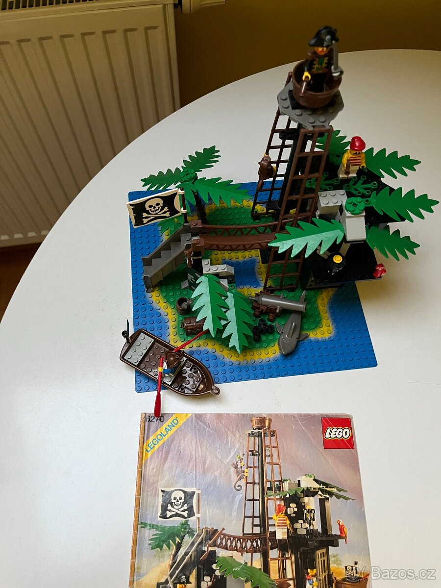 Prodám LEGO 6270 – Forbidden Island (1989) – pirátská rarita