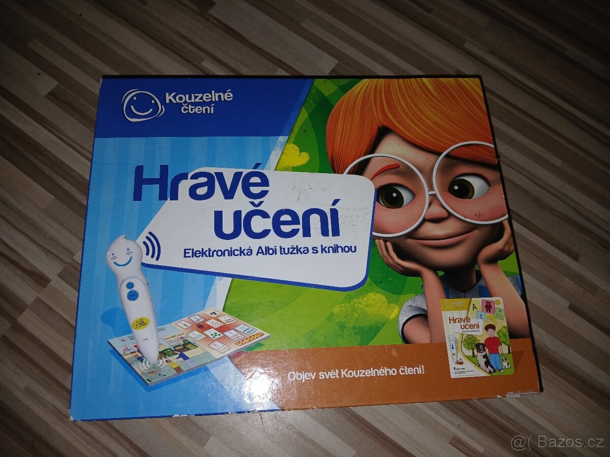 Kouzelné čtení.  Hravé učení-Albi elektronická tužka