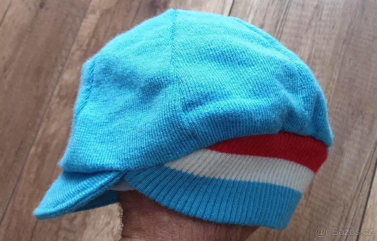 Retro zimní cyklistická čepice ČSSR
