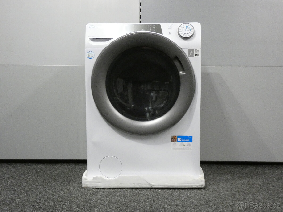 Pračka se sušičkou Candy RPW 4856BWR8-S-se zárukou