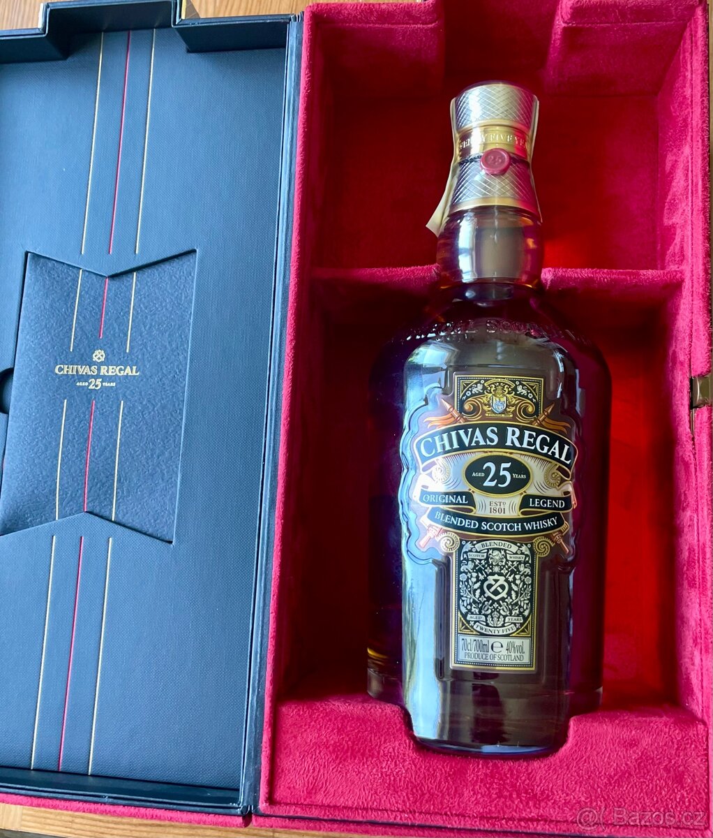 Whisky Chivas Regal 25 y o