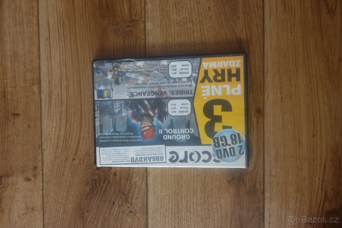 ✅ Sběratelské DVD hry z kolekce SCORE – originály na prodej