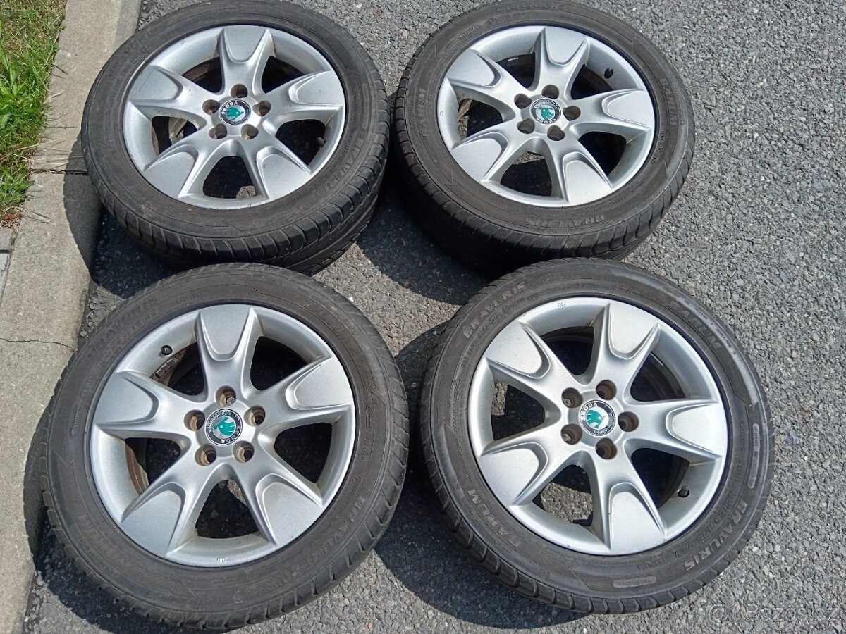 Letní 15" al kola AVIOR ORIGINAL SKODA FABIA II, Roomster