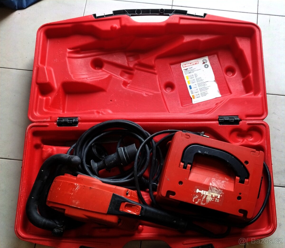 Bruska na beton HILTI DG 150 + měnič HILTI DPC 20